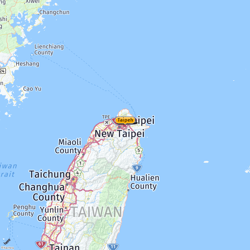 Country map