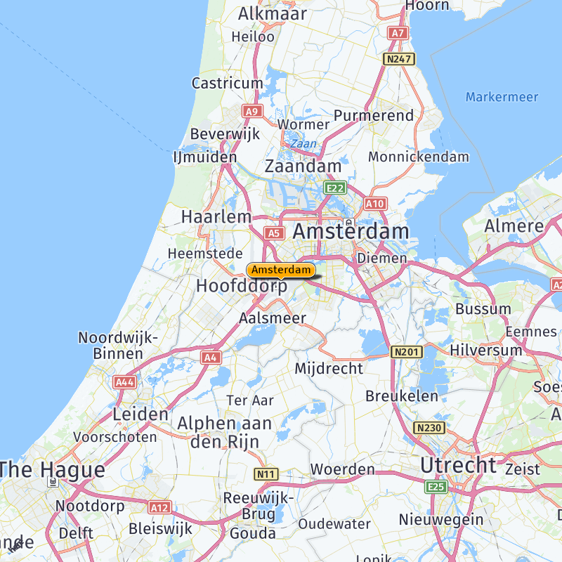 Country map