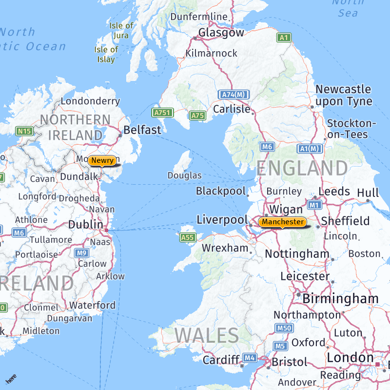 Country map